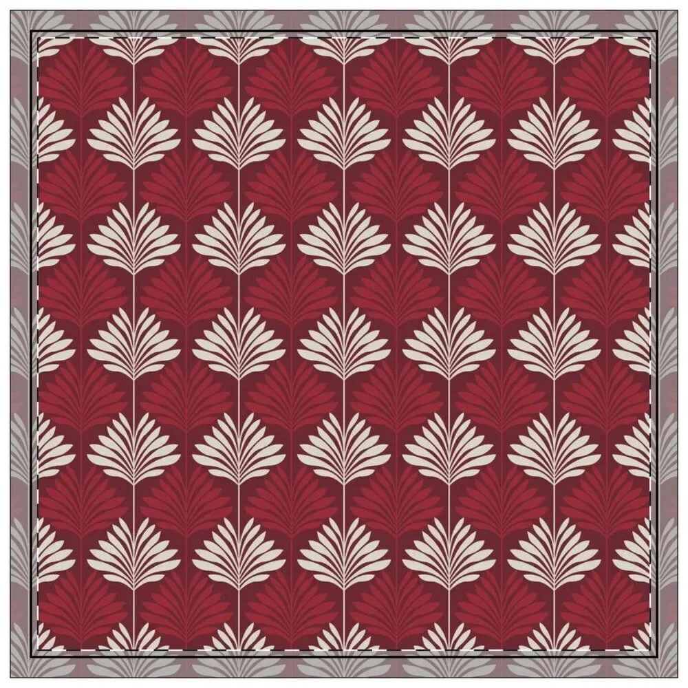 NWT Porter Anna- Crimson & Cream  Cotton Napkin 4-set, Deco